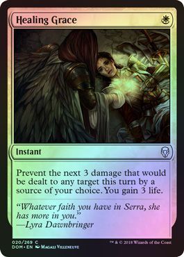 Healing Grace 020/269 - Foil Dominaria Foil Singles (Español)