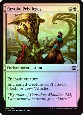 Revoke Privileges 026/264 - Foil Kaladesh Foil Singles