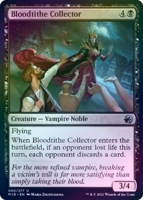 Bloodtithe Collector 090/277 - Foil Innistrad: Midnight Hunt Foil Singles