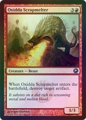 Oxidda Scrapmelter - Foil Scars of Mirrodin Foil Singles (Español)