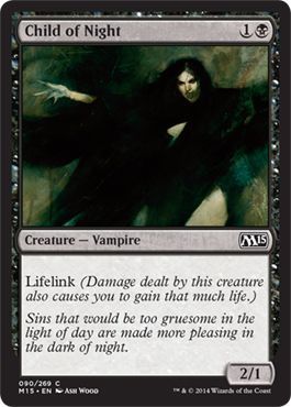 Child of Night 090/269 - Magic 2015 (M15) Singles (Español)