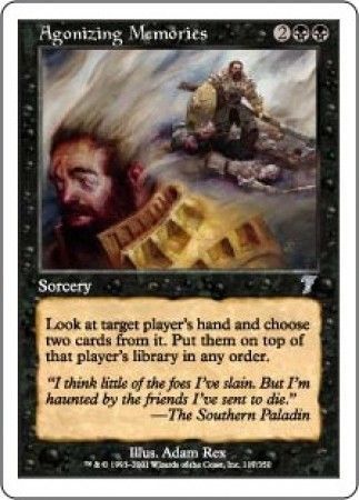 Agonizing Memories MTG 7th Edition Singles
