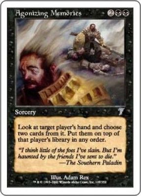 Agonizing Memories MTG 7th Edition Singles