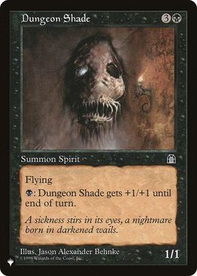 Dungeon Shade - The List The List Singles
