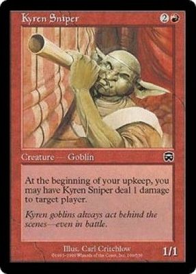 Kyren Sniper Mercadian Masques Singles