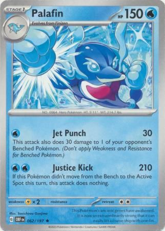 Palafin - 062/197 - Rare Theme Deck Exclusive Pokemon Theme Deck Exclusives (Español)