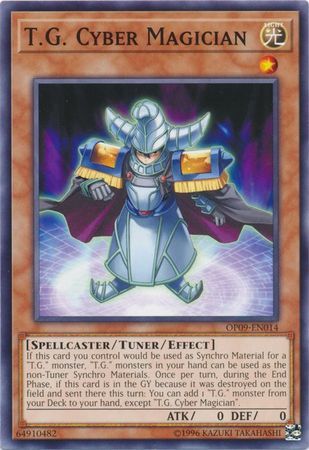 T.G. Cyber Magician - OP09-EN014 - Common OTS Tournament Pack 9 (OP09) (espanol)