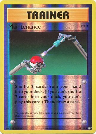 Maintenance - 79/108 - Uncommon Reverse Holo XY: Evolutions Reverse Holo Singles