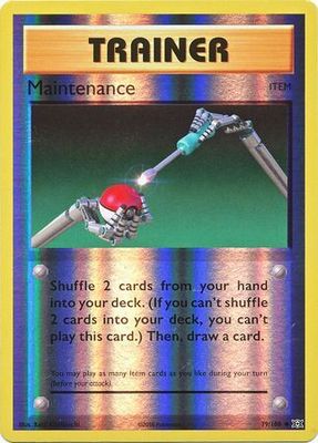 Maintenance - 79/108 - Uncommon Reverse Holo XY: Evolutions Reverse Holo Singles