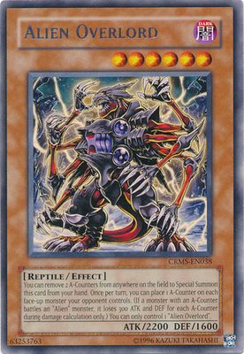 Alien Overlord - CRMS-EN038 - Rare Unlimited Crimson Crisis [CRMS] Unlimited Singles