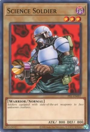 Science Soldier - PSV-EN097 - Common Unlimited (25th Reprint) Pharaoh&#39;s Servant 25th Anniversary Singles