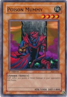 Poison Mummy - PGD-016 - Common 1st Edition Pharaonic Guardian [PGD] 1st Edition Singles