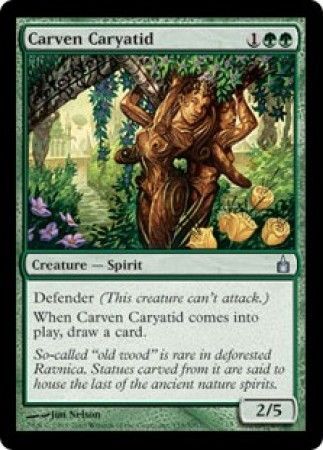 Carven Caryatid Ravnica Singles