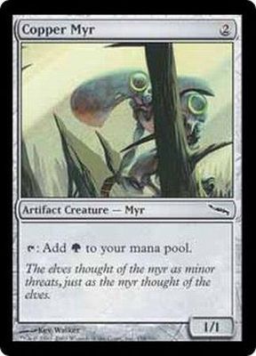 Copper Myr 158/306 - Mirrodin Singles