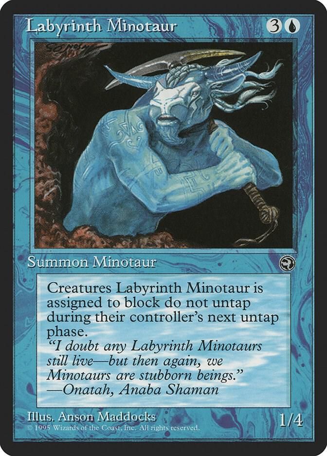 Labyrinth Minotaur - Homelands (HML) Homelands