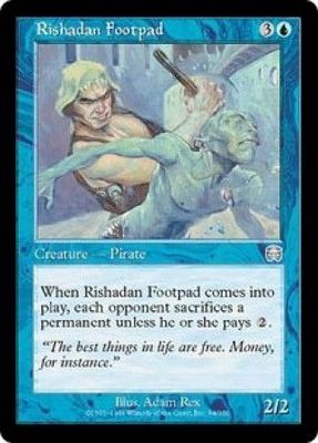 Rishadan Footpad Mercadian Masques Singles