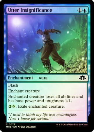 Utter Insignificance 78 - Foil Modern Horizons 3 Foil Singles (Español)