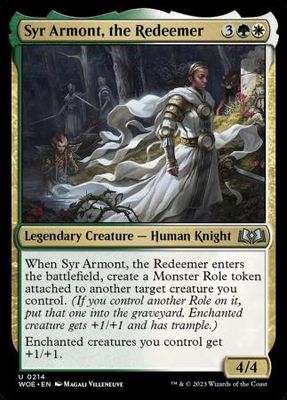 Syr Armont, the Redeemer 0214 Wilds of Eldraine Singles