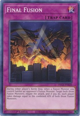Final Fusion - DLCS-EN020 - Common 1st Edition Dragons of Legend The Complete Series 1st Edition Singles