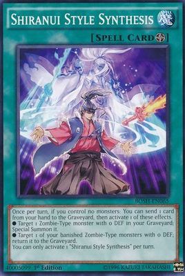 Shiranui Style Synthesis - BOSH-EN065 - Common 1st Edition Breakers of Shadow 1st Edition Singles (espanol)