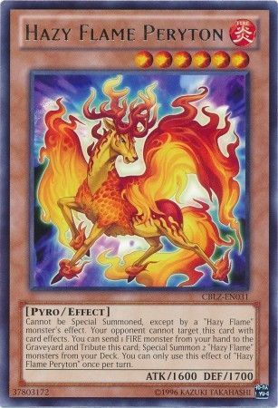 Hazy Flame Peryton - CBLZ-EN031 - Rare Unlimited Cosmo Blazer Unlimited Singles