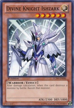 Divine Knight Ishzark - LCJW-EN046 - Common 1st edition Legendary Collection 4: Joey&#39;s World [LCJW]