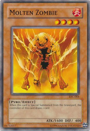 Molten Zombie - IOC-064 - Common Unlimited Invasion of Chaos [IOC] Unlimited Singles