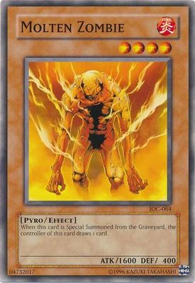 Molten Zombie - IOC-064 - Common Unlimited Invasion of Chaos [IOC] Unlimited Singles