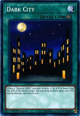 Dark City - LEHD-ENA20 - Common 1st Edition Legendary Hero Decks 1st Edition Singles