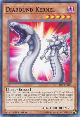 Diabound Kernel - LED5-EN008 - Common 1st Edition Legendary Duelists: Immortal Destiny Singles