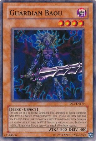 Guardian Baou - DR1-EN170 - Common Dark Revelation 1 DR1