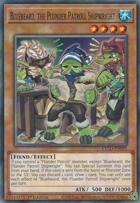 Bluebeard, the Plunder Patroll Shipwright - ETCO-EN085 - Common 1st Edition Eternity Code 1st Edition Singles (espanol)
