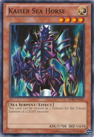 Kaiser Sea Horse - SDBE-EN016 - Common Unlimited Saga of Blue-Eyes White Dragon Unlimited Singles