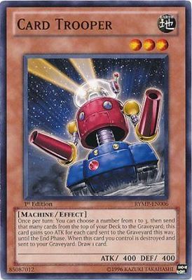 Card Trooper - RYMP-EN006 - Common 1st Edition Ra Yellow Mega Pack 1st Edition Singles