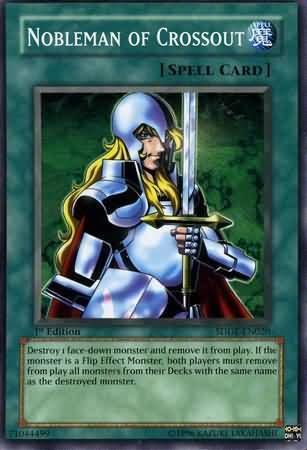 Nobleman of Crossout - SDDE-EN020 - Common 1st Edition Structure Deck: Dark Emperor [SDDE] 1st Edition Singles