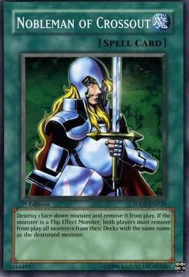 Nobleman of Crossout - SDDE-EN020 - Common 1st Edition Structure Deck: Dark Emperor [SDDE] 1st Edition Singles