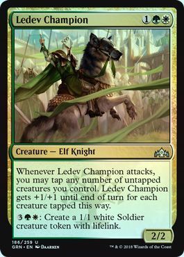 Ledev Champion 186/259 - Foil Guilds of Ravnica Foil Singles