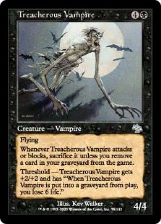 Treacherous Vampire Judgment Singles
