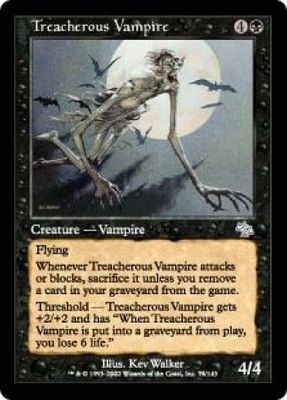 Treacherous Vampire Judgment Singles