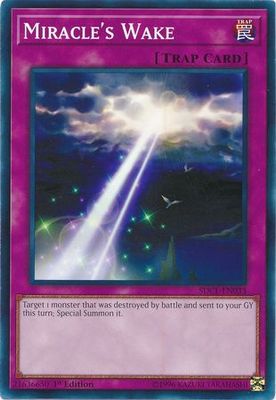 Miracle&#39;s Wake - SDCL-EN033 - Common 1st Edition Cyberse Link Singles
