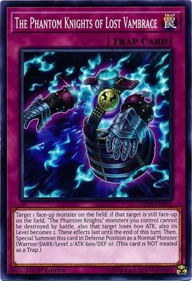 The Phantom Knights of Lost Vambrace - MP18-EN021 - Common 1st Edition 2018 Mega-Tins Singles