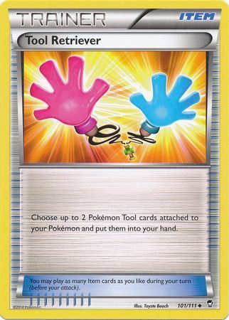 Tool Retriever - 101/111 - Uncommon XY: Furious Fists Singles