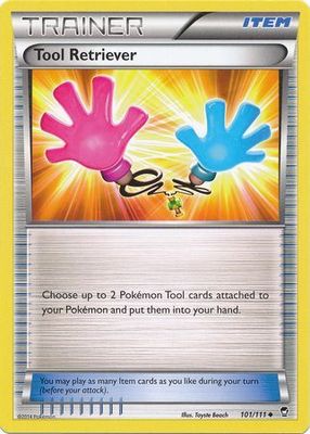 Tool Retriever - 101/111 - Uncommon XY: Furious Fists Singles