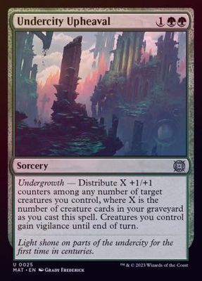 Undercity Upheaval 0025 - Foil March of the Machine: The Aftermath Foil Singles