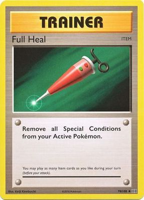 Full Heal - 78/108 - Uncommon XY: Evolutions Singles