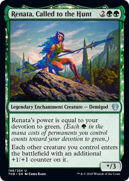 Renata, Called to the Hunt 196/254 Theros: Beyond Death Singles
