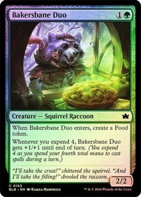 Bakersbane Duo 163 - Foil Bloomburrow Foil Singles