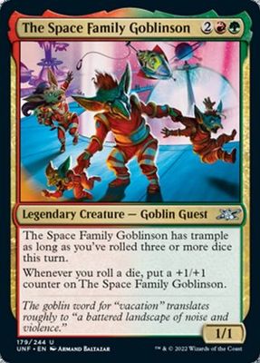 The Space Family Goblinson 179/244 Unfinity Singles