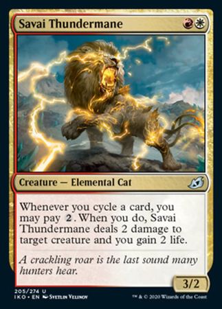 Savai Thundermane 205/274 Ikoria: Lair of Behemoths Singles