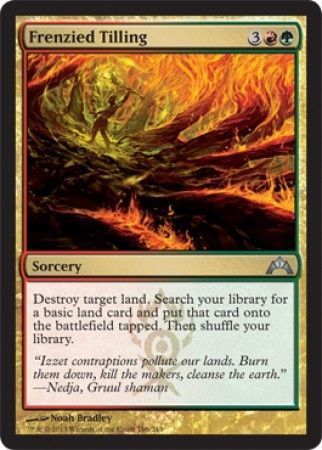 Frenzied Tilling 166/249 - Gatecrash Singles